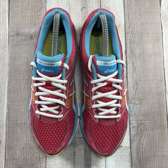 Asics GEL Chase Womens Size 8 Running Shoes Sneakers Trainers Low Top Pink T3A7Q - Picture 4 of 11